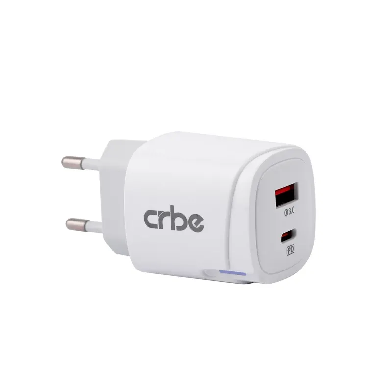 شارژر دیواری 38 وات کربی مدل CR-R101 سفید گارانتی 12 ماهه تکنوپاز شارژر دیواری 38 وات کربی مدل CR-R101 سفید گارانتی 12 ماهه تکنوپاز