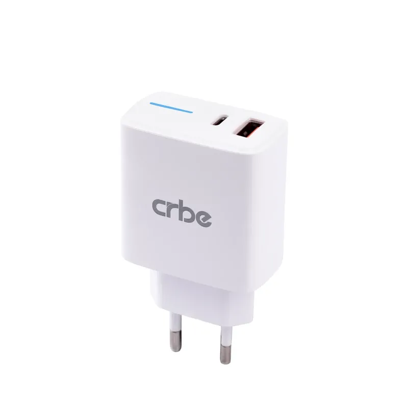 شارژر دیواری 38 وات کربی مدل CR-R106 سفید گارانتی 12 ماهه تکنوپاز